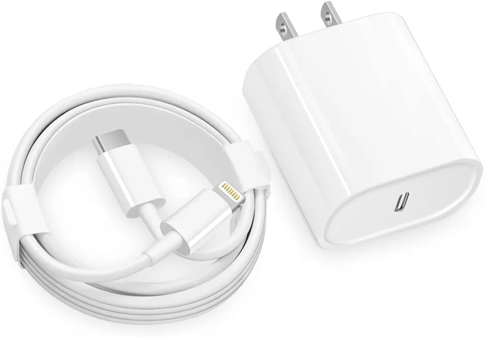 Iphone Original Charger 20Watt Power Adapter With Type C To Lightening Cable Gives Super Fast Charging Experience To All Iphone Models